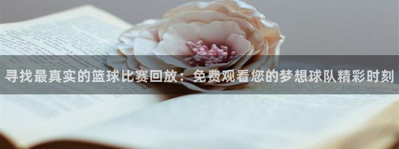 东升国际麻将胡了网址：寻找最真实的篮球比赛回放：免费观看您的梦想球队精彩时刻