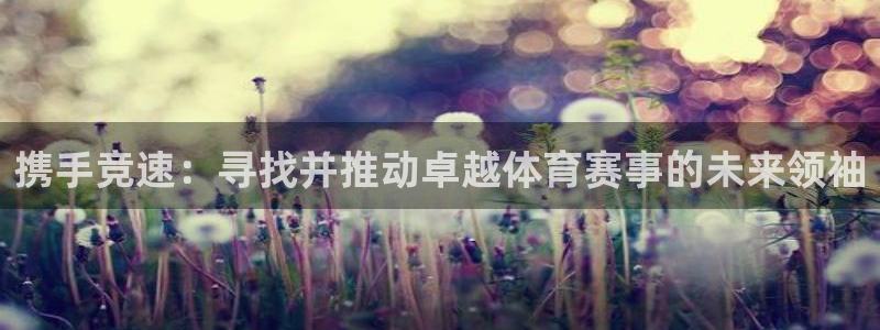 http://东升国际：携手竞速：寻找并推动卓越体育赛事的未来领袖