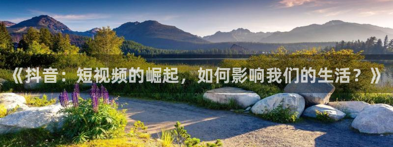 东升国际官网入口在哪里：《抖音：短视频的崛起，如何影响我们的生活？》